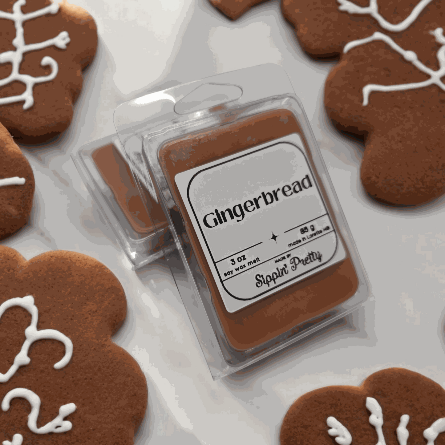 Gingerbread Wax Melt - Inviting Warm and Sweet Aroma