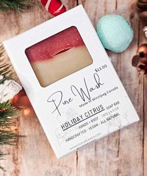 Holiday Citrus Soap Bar - Festive Limited Edition Soap