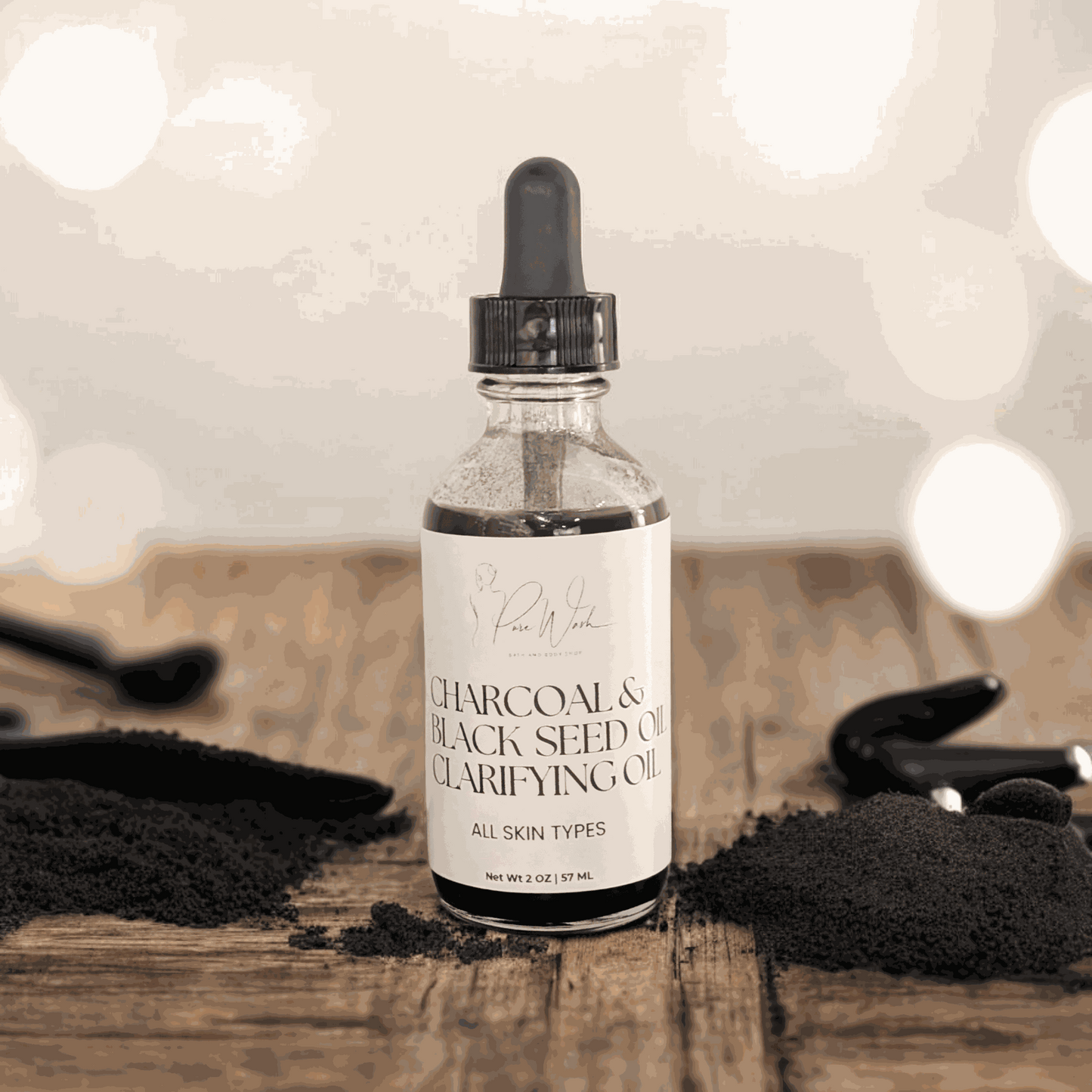 Charcoal & Black Seed Clarifying Oil