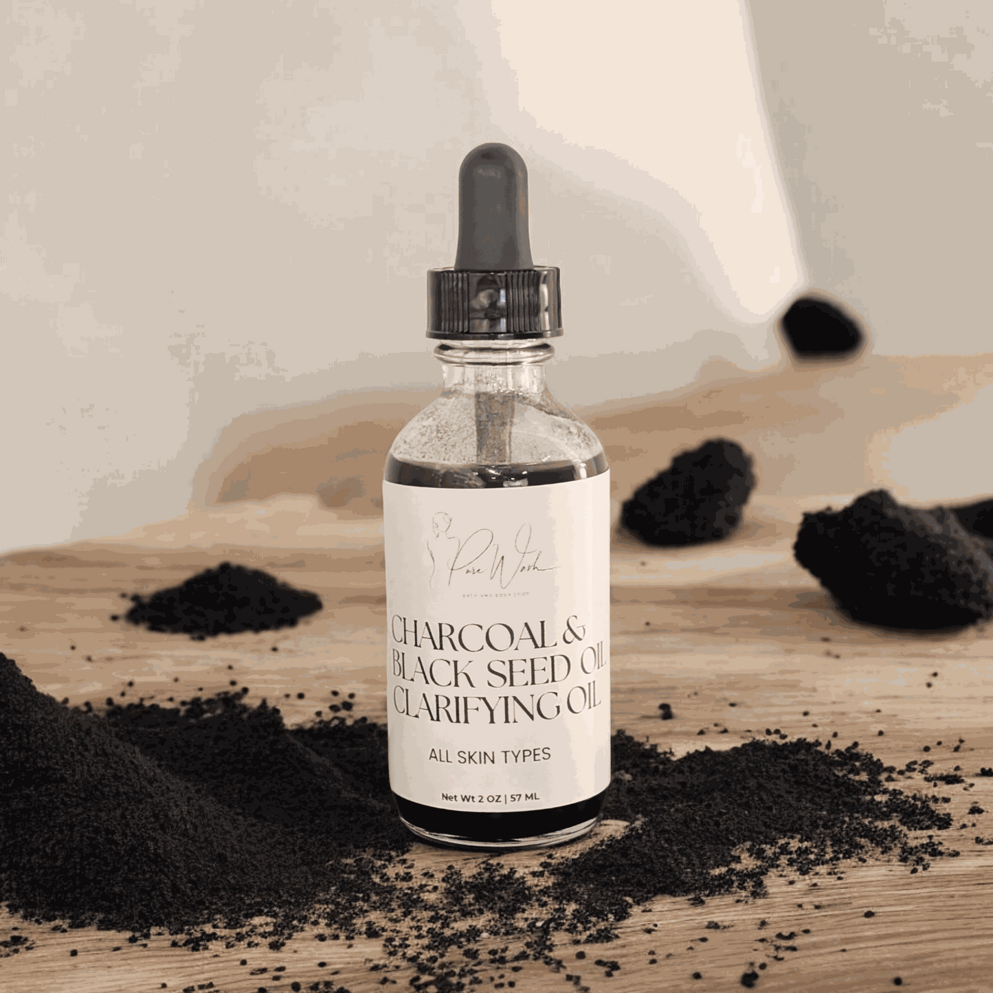 Charcoal & Black Seed Clarifying Oil