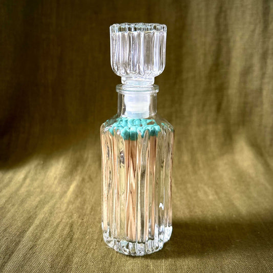 Vintage Avon Glass Perfume Bottle with Stopper