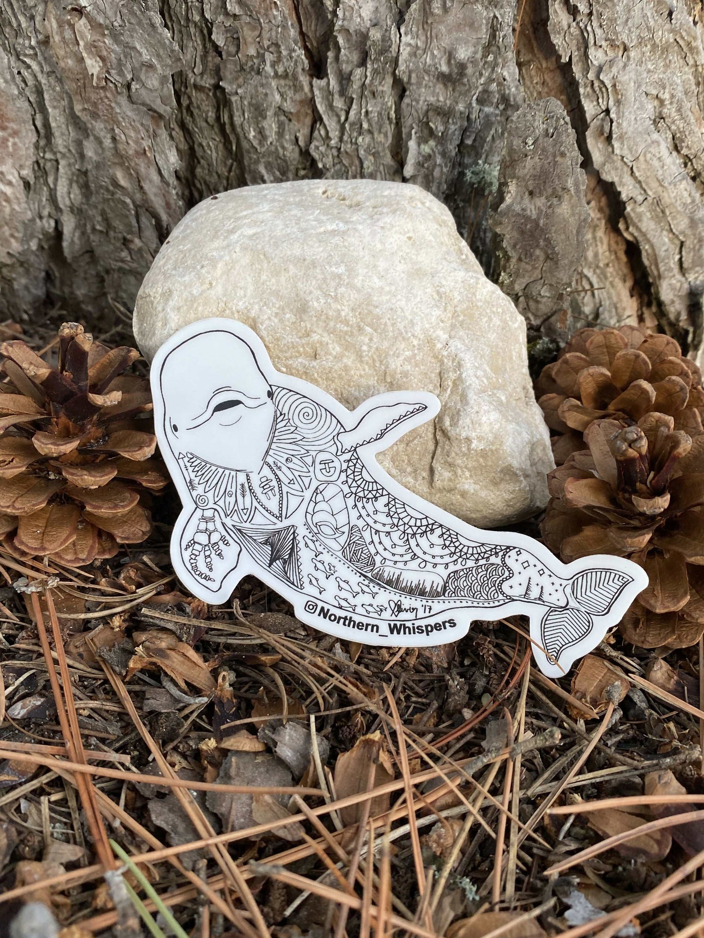 Spirit of the White Whale Sticker