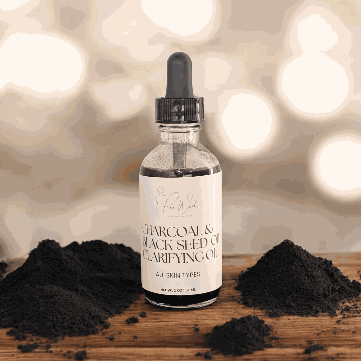 Charcoal & Black Seed Clarifying Oil