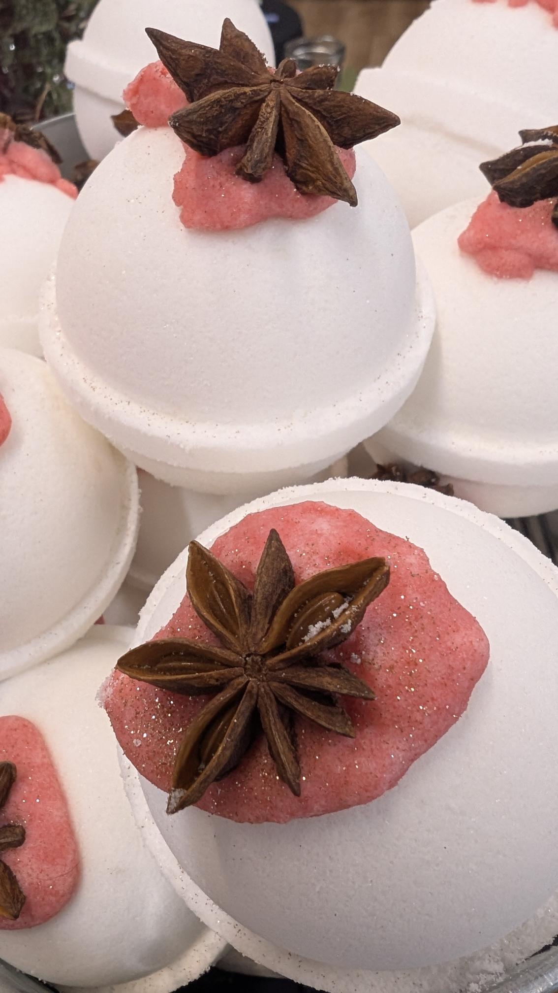 Chocolate Mint Bliss Star Anise Bath Bombs