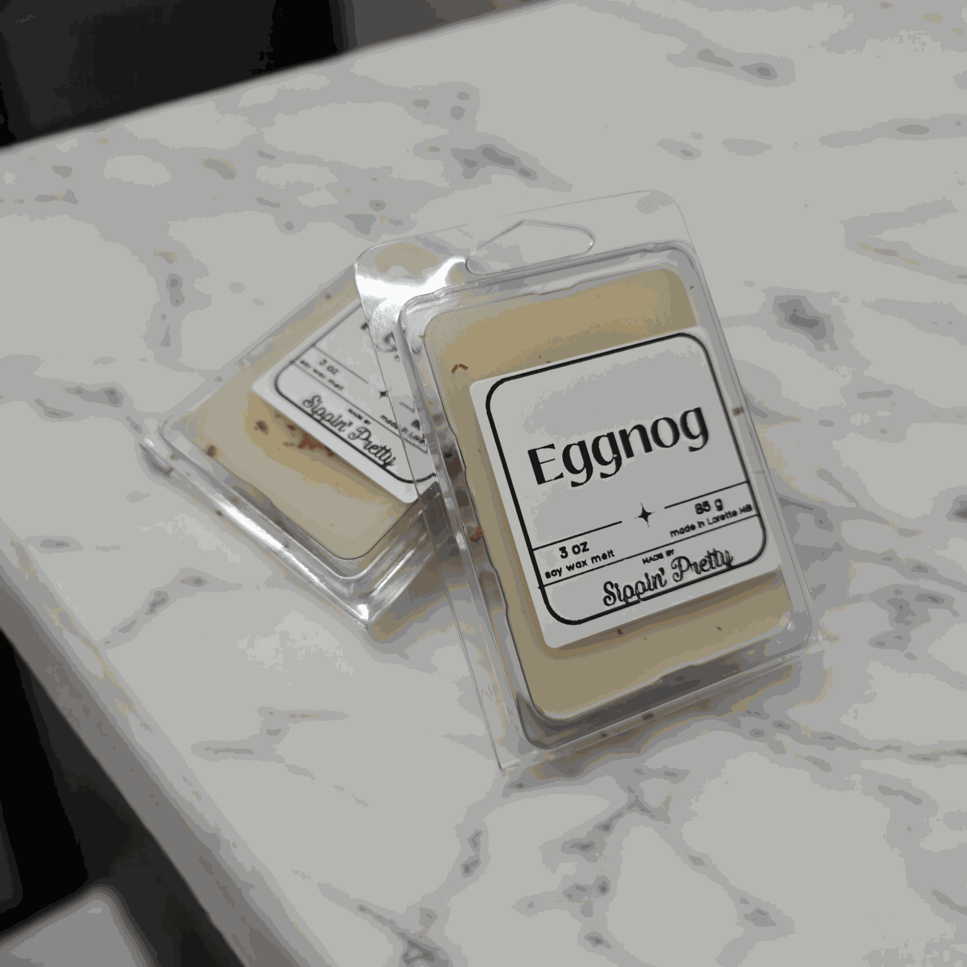 Eggnog Wax Melt - Warm, Spicy Scent for Holiday Cheer