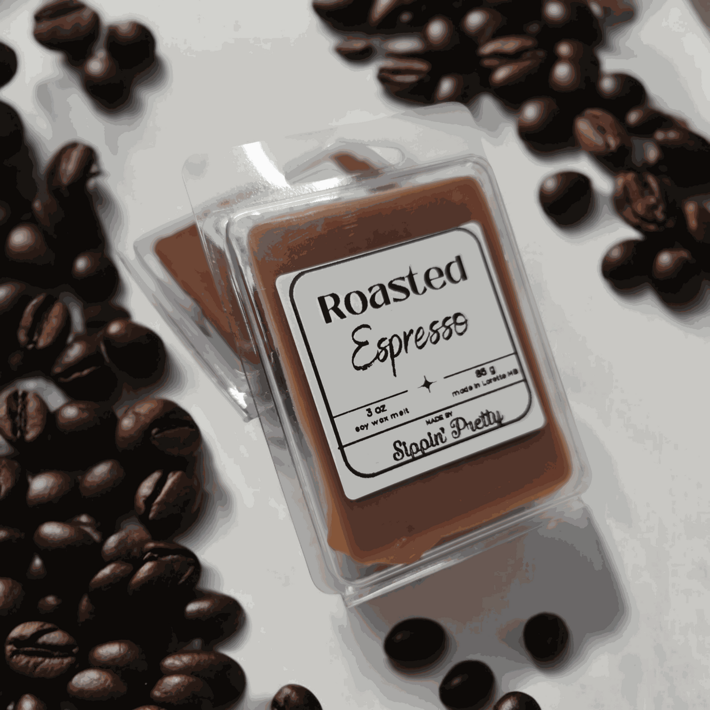 Roasted Espresso Wax Melt - Sweet & Spicy Fragrance Delight