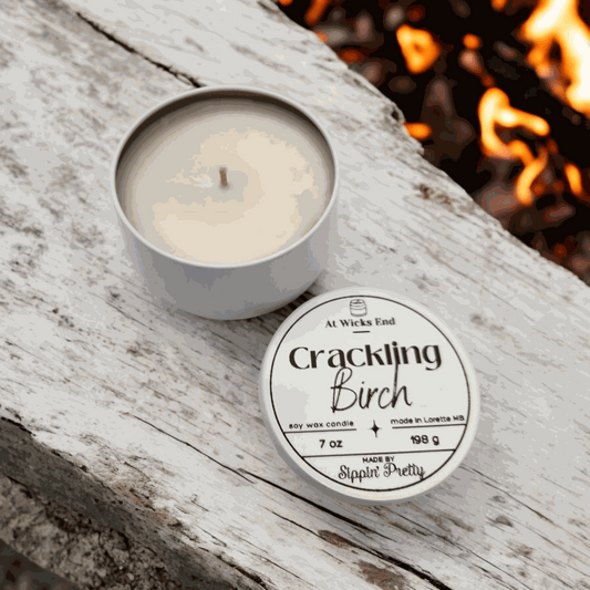 Crackling Birch Candle - Enchanting Scents for Your Space